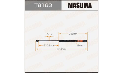 Упор газовый капота MASUMA, L=524mm (1/40)
