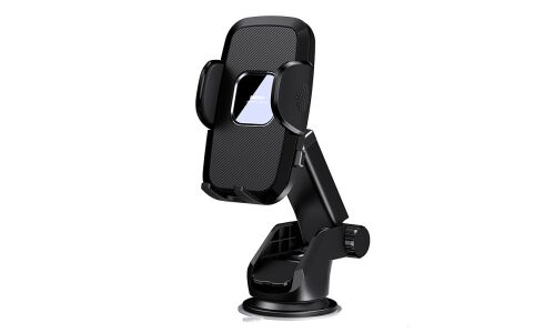 Держатель для телефона Remax Car Holder, на лобовое стекло/торпедо (присоска), поворотный, чёрный, арт. RM-C50