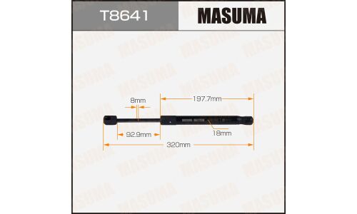 Упор газовый багажника MASUMA, L=320mm (1/40)