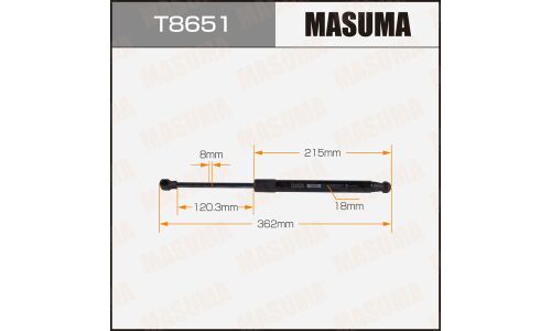 Упор газовый капота MASUMA, L=362mm (1/40)