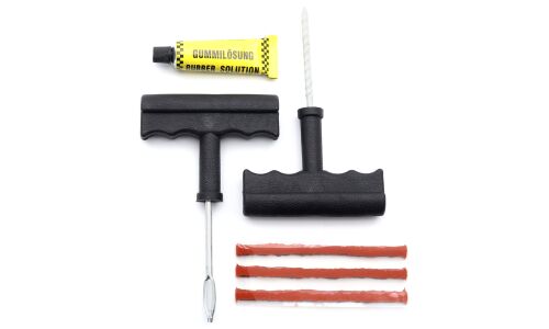 Ремкомплект бескамер. шин, набор CARFORT инструмент, шнурки, клей (1/100)