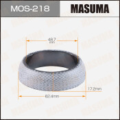 Кольцо уплотнительное выхлопной трубы Masuma, 48.7x62.4мм, арт. MOS-218