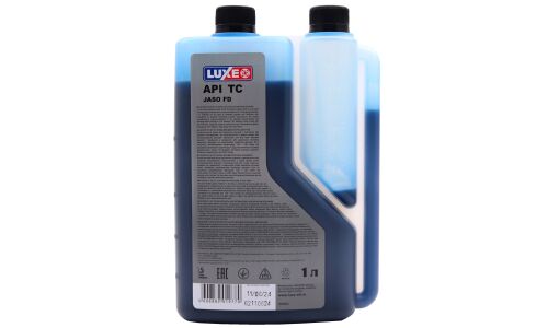 Масло для мототехники Luxe Super 2Т, полусинтетическое, API TC, JASO FD, 2-тактное, 1л (с дозатором), арт. 582