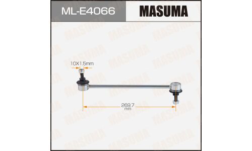 Стойка стабилизатора (линк) Masuma, передняя, для Skoda Rapid, арт. ML-E4066
