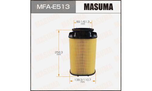 Воздушный фильтр A0563 MASUMA MERCEDES-BENZ C-CLASS (W204), GLC (X253) 08- (1/20)