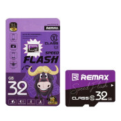 Карта памяти Remax Speed Flash microSDHC, 32Гб, класс 10, 80Мб/с, арт. C32