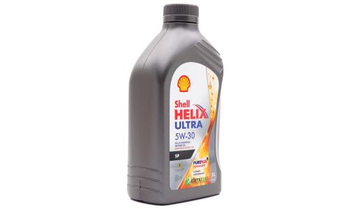 Масло моторное Shell Helix Ultra 5w30, синтетическое, API SP, ILSAC GF-6A, для бензинового двигателя, 1л, арт. 550069376