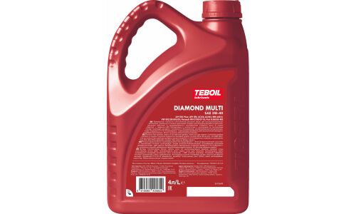 Масло моторное Teboil Diamond Multi 5w40, синтетическое, API SN+, ACEA A3/B4, универсальное, 4л, арт. 3455081