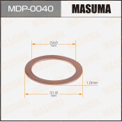 Шайба (прокладка) для болта маслосливного MASUMA, TOYOTA 31.8x24.6x1 [уп.50]