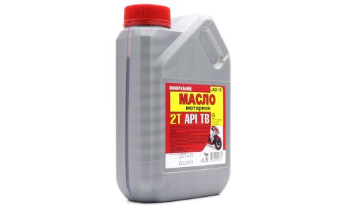 Масло для мототехники Уфимск 2T, минеральное, API TB, JASO FB, 2-тактное, 1л, арт. 5570