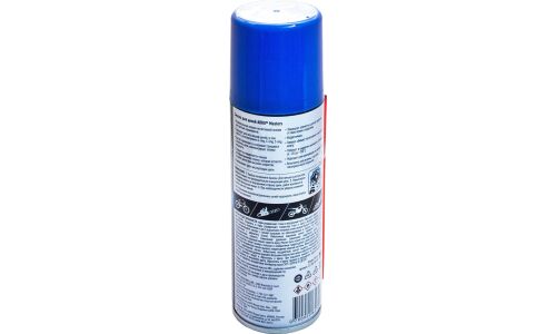 Смазка аэрозольная ABRO Masters Wearproof, для цепей, водостойкая, антикоррозийная, подходит для консервации, баллон 200мл, арт. CL-200-AM-RE