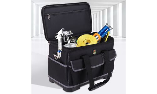 Сумка для инструментов, прочная конструкция, с боковыми карманами, размер 49x24x32мм, арт. D102