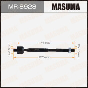 Тяга рулевая Masuma, для Toyota Porte, арт. MR-8928