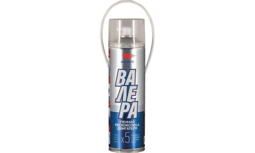 Раскоксовыватель ВМПАвто Валера, пенный, для бензиновых и дизельных двигателей, аэрозоль 650мл (+трубка), арт. 8507