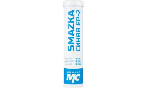 Смазка пластичная Smazka.ru МС 4215-2 EP-2, многоцелевая, водостойкая, синяя, туба 400мл, арт. 8024