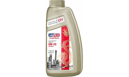 Масло моторное Luxe ChaiTech 0w20, синтетическое, API SN/CF, универсальное, 1л, арт. 30498