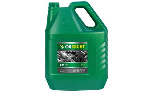 Масло трансмиссионное Oilright ТЭП-15 (TM-2-18) Нигрол SAE 90, минеральное, API GL-2, для цилиндрических, конических и червячных передач, 10л, арт. 2552