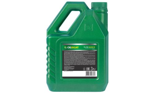 Масло трансмиссионное OILRIGHT ТСп-15К (ТМ-3-18) 85w90, минеральное, API GL-3, для тяжелонагруженных передач, 3л, арт. 2550