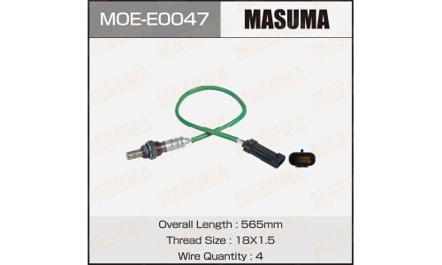 Датчик кислородный MASUMA, RENAULT DUSTER I, LOGAN I / K4M, K7J, K7M