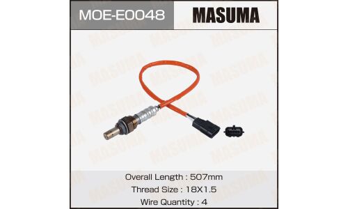 Датчик кислородный MASUMA, RENAULT LOGAN I / K7J, K7M