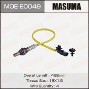 Датчик кислородный MASUMA, RENAULT DUSTER I, LOGAN I / K4M, K7M