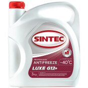 Антифриз Sintec Antifreeze Luxe, OAT, G12+, красный, -40°C, 3кг, арт. 990464/103015