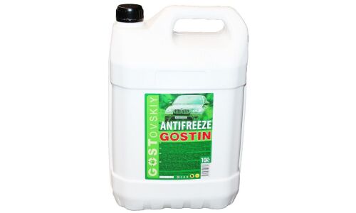 Антифриз GOSTovsky Antifreeze Gostin, зелёный, -40°C, 10кг, арт. 96541
