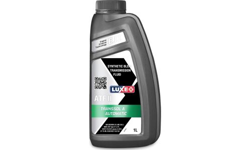 Масло трансмиссионное Luxe АTF II Transsol A Automatic, полусинтетическое, для АКПП, 1л, арт. 30376