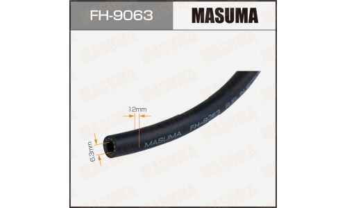Шланг топливный Masuma, маслобензостойкий, 6.3мм (1/4") (100PSI/6.9BAR), 1м, арт. FH-9063