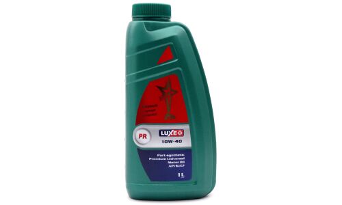 Масло моторное Luxe Super PR 10w40, частично синтетическое, API SJ/CF, ACEA A2/B2, универсальное, 1л, арт. 30480