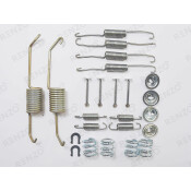 Комплект монтажный барабанных тормозных колодок Renzo, задний, для Toyota Prius 20 / Allion / Fielder / Ist / Platz / Vitz / Raum, арт. RFK164