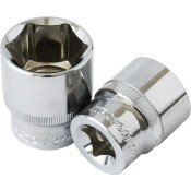 Головка торцевая Кратон, короткая, 6-гранная, под квадрат 1/2