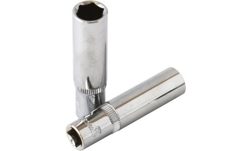 Головка торцевая Кратон, длинная, 6-гранная, под квадрат 1/4", 12мм, арт. 2 28 03 009