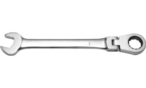 Ключ комбинированный Кратон, 12мм, шарнирный, с трещоткой, арт. 2 26 05 003