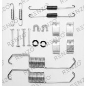 Комплект монтажный барабанных тормозных колодок Renzo, задний, для Honda CR-V / Freed / HR-V / Stream / Shuttle Hybrid / Jimny, арт. RFK128