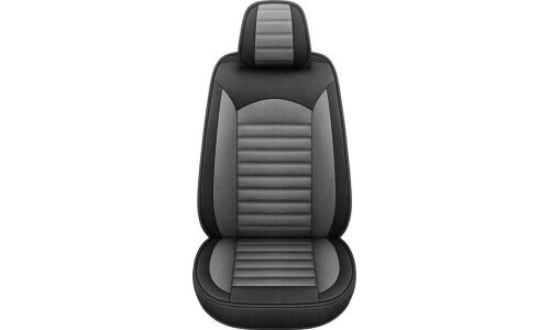 Чехлы Autopremier Sunrise 5D, для переднего и заднего ряда, оксфорд, карман, чёрно-серый цвет, 4 предмета, арт. SUN1400