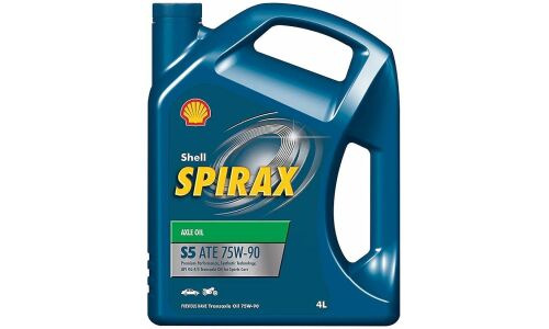 Масло трансмиссионное Shell Spirax S5 ATE 75w90, синтетическое, API GL-5, для МКПП и мосты, 4л, арт. 550025664