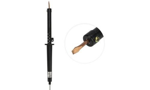 Электропаяльник Rexant ЭПСН, нихромовый спиральный нагреватель, 65Вт, розетка 230В, арт. 12-0265-1