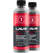 Промывка системы охлаждения Lavr, набор полная очистка в 2 этапа, бут. 310мл.