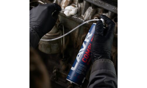 Раскоксовыватель Lavr Complex, пенный, для бензиновых и дизельных двигателей, аэрозоль 400мл