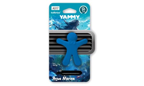 Ароматизатор в дефлектор Yammy FragraMates Aqua Marine (Морская свежесть), полимерный, арт. A017