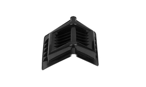 Уголок для защиты стяжного ремня TOP AUTO, для ленты 62мм, черный, арт. RC12-14