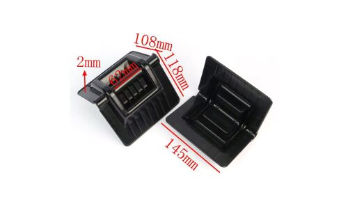 Уголок для защиты стяжного ремня TOP AUTO, для ленты 62мм, черный, арт. RC12-14