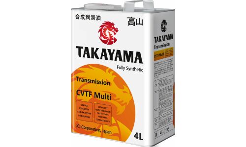 TAKAYAMA Transmission CVTF Multi жидкость для вариатора 4л (1/4/4)