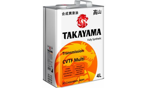 TAKAYAMA Transmission CVTF Multi жидкость для вариатора 4л (1/4/4)