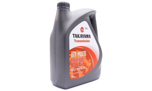 Масло трансмиссионное Takayama ATF Multi, синтетическое, универсальное, для АКПП, 4л, арт. 100480