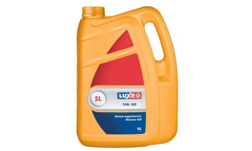 Масло моторное Luxe SL 5w30, полусинтетическое, API SG/CD, универсальное, 5л, арт. 30320