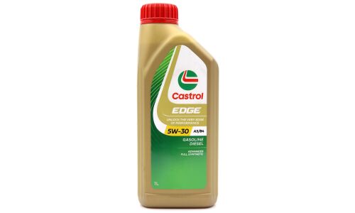 Масло моторное Castrol Edge 5w30, синтетическое, API SL, ACEA A3/B4, универсальное, 1л, арт. 3430670