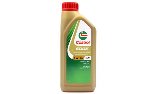 Масло моторное Castrol Edge 5w40, синтетическое, API SP, ACEA A3/B4, универсальное, 1л, арт. 3430672