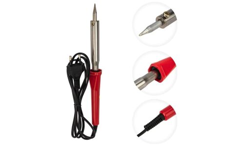 Паяльник электрический PROconnect, долговечное жало, 100Вт, 230В